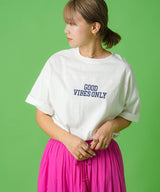 フットボールプリントロゴTシャツ