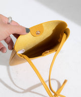 フェイクレザーポケットショルダー