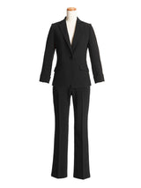 洗えるストレッチパンツスーツ2点セット