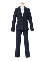 【新春セール】洗えるストレッチアンクル丈パンツスーツ2点セット