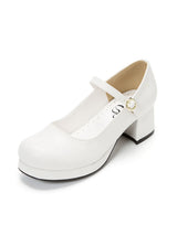 シンプル定番ロリータパンプス  【21.0~26.0cm】【大きいサイズ】【小さいサイズ】【レディース】【通販】