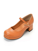 シンプル定番ロリータパンプス  【21.0~26.0cm】【大きいサイズ】【小さいサイズ】【レディース】【通販】