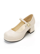 シンプル定番ロリータパンプス  【21.0~26.0cm】【大きいサイズ】【小さいサイズ】【レディース】【通販】