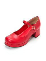 シンプル定番ロリータパンプス  【21.0~26.0cm】【大きいサイズ】【小さいサイズ】【レディース】【通販】