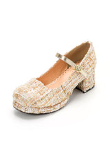 シンプル定番ロリータパンプス  【21.0~26.0cm】【大きいサイズ】【小さいサイズ】【レディース】【通販】