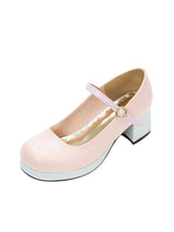 シンプル定番ロリータパンプス  【21.0~26.0cm】【大きいサイズ】【小さいサイズ】【レディース】【通販】