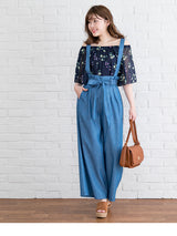 【メール便】シフォンオフショルブラウジングトップス【S?3L】【大きいサイズ】【小さいサイズ】【シフォン】【オフショル】【トップス】