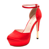 13cmポイントヒールアンクルストラップセパレートパンプス 【22.0?24.5cm】 【小さいサイズ】【2017SS】【レディース】【通販】【ラウンドトゥ】【美脚】【セクシー】