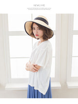 【メール便】4typeデザインTシャツ【サイド開き】【背中クロス】【背中見せ】【ネックデザイン】【Vネック】【クルーネック】【ゆるテロ】【半袖】