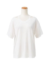 【メール便】4typeデザインTシャツ【サイド開き】【背中クロス】【背中見せ】【ネックデザイン】【Vネック】【クルーネック】【ゆるテロ】【半袖】