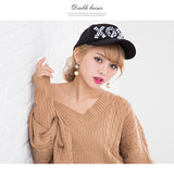 ロゴビジューキャップ【レディース】【通販】【帽子】