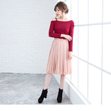 【メール便】ワンショルリブ長袖Tシャツ【ロンT】