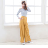 【メール便】ワンショルリブ長袖Tシャツ【ロンT】