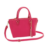 タッセルチャーム付き2WAYトートショルダーバッグ