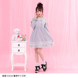 ラブリーハートリボン肩あき丸襟ワンピース【ゆめかわいい】【原宿系】【可愛い】【大きいサイズ】