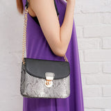 チェーン切り替えショルダーベルトバッグ