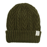 【メール便】リブ編み2wayニット帽子