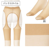 【メール便】ゆったりサスペンダーストッキング 大きいサイズ