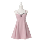 【メール便】レースフリルキャミワンピース