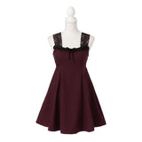 【メール便】レースフリルキャミワンピース