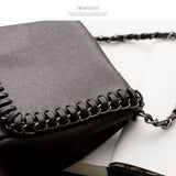 チェーンディテイルショルダーバッグ