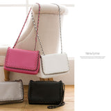 チェーンディテイルショルダーバッグ