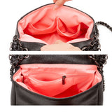 チェーンディテイルショルダーバッグ