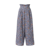 【メール便】ウエストタックハイウエストワイドパンツ