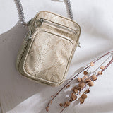 チェーンスクエアショルダーバッグ