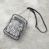 チェーンスクエアショルダーバッグ