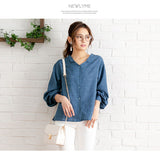 ツイストスリーブオーバーサイズスキッパーシャツ