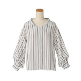 ツイストスリーブオーバーサイズスキッパーシャツ