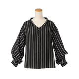 ツイストスリーブオーバーサイズスキッパーシャツ