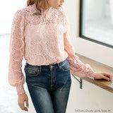 【メール便】レースプチハイパフスリーブトップス