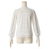 【メール便】レースプチハイパフスリーブトップス