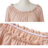 【メール便】パフギャザードールブラウス