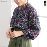 テーラードバルーンスリーブシャツブラウス