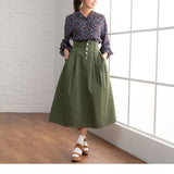 テーラードバルーンスリーブシャツブラウス