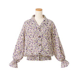 テーラードバルーンスリーブシャツブラウス