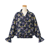 テーラードバルーンスリーブシャツブラウス