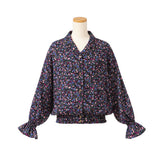 テーラードバルーンスリーブシャツブラウス