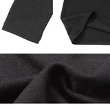 【メール便】フロントクロスキラキラビジュー付き長袖カットソー