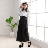 ビンテージマットサテンタックボタンクロップドワンドパンツ