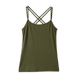 【メール便】バッククロスキャミソール