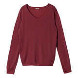 【メール便】選べるネックカシミアタッチニットトップス