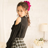 ビッグリボンヘアクリップ【DBC】