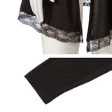 【メール便】裾レーストッパーカーディガン