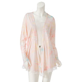 【メール便】裾レーストッパーカーディガン