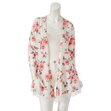 【メール便】裾レーストッパーカーディガン