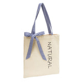 コンビネーションチェックリボントートバッグ